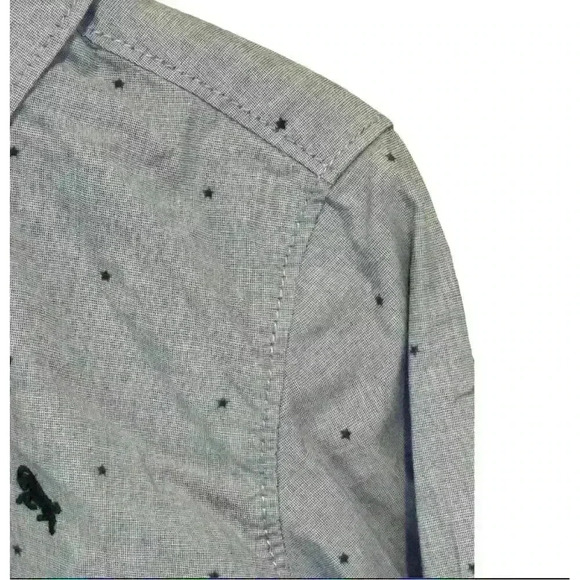 L.O.G.G Boys Blue Long Sleeve Button-Up Shirt Size 5-6 years - Picture 2 of 7